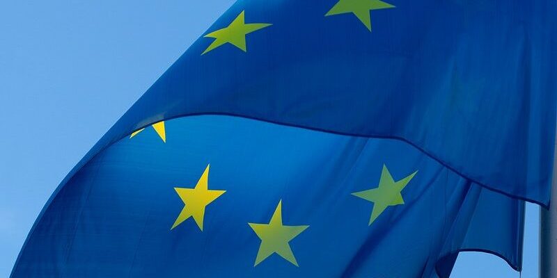 European Union flag. Free public domain CC0 photo.